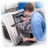 Service copiator alb negru la comanda